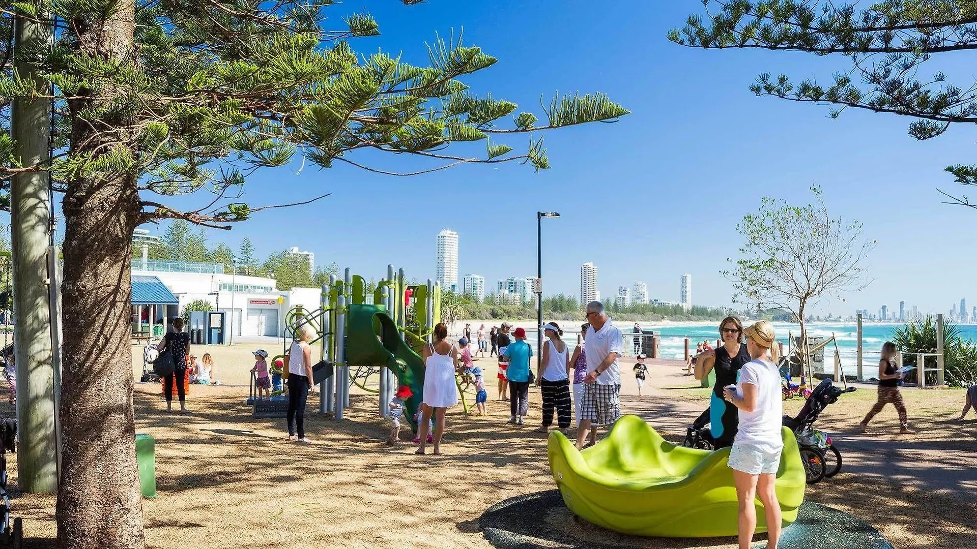 ** Hotel Burleigh Beach Tourist Park Gold Coast Australia